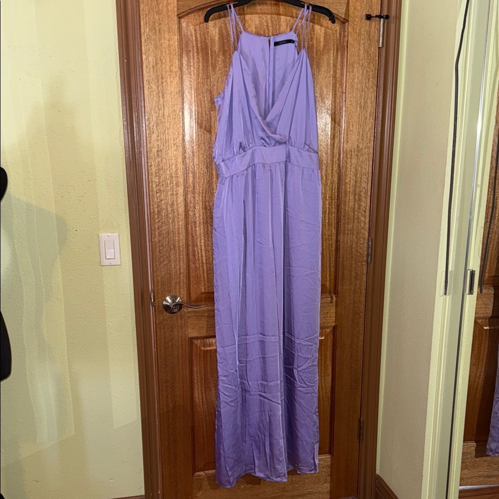 Vertigo Classy Lavender Maxi Jumpsuit XL